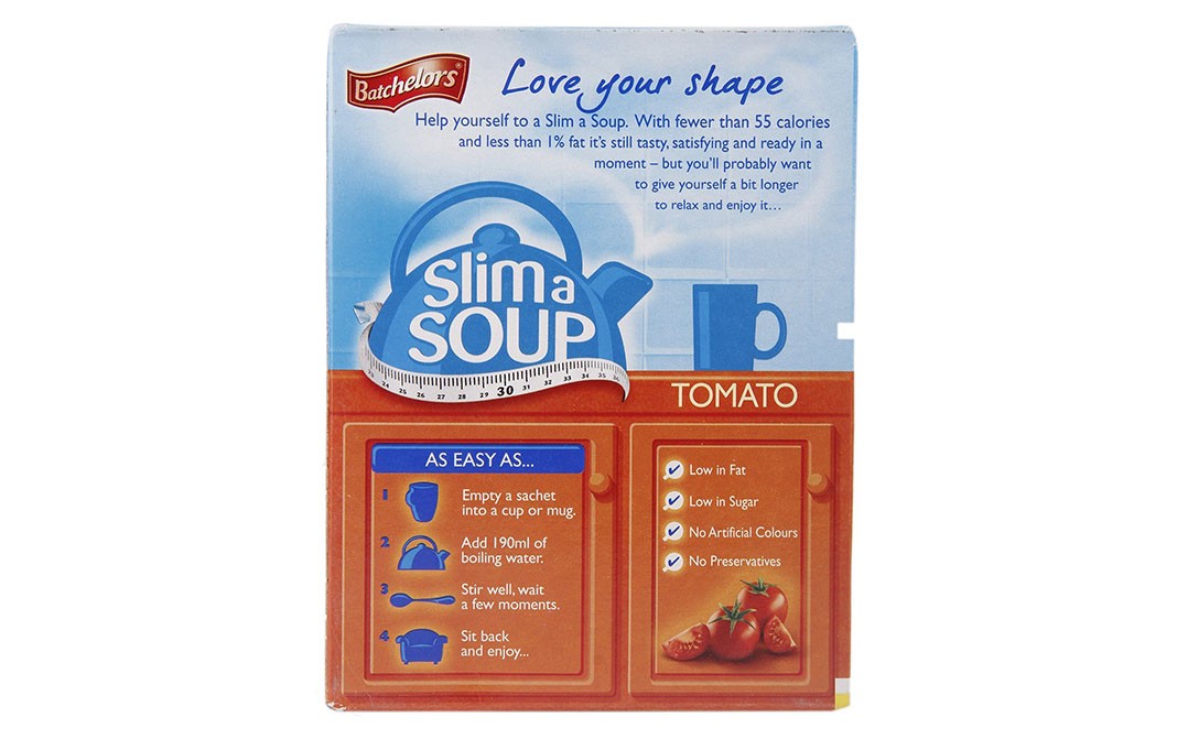 Batchelors Slim a Soup Tomato   Box  52 grams
